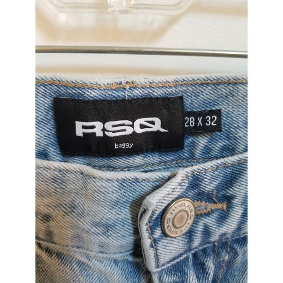 RSQ Light Blue Straight Men Jeans - Picture 2 of 4